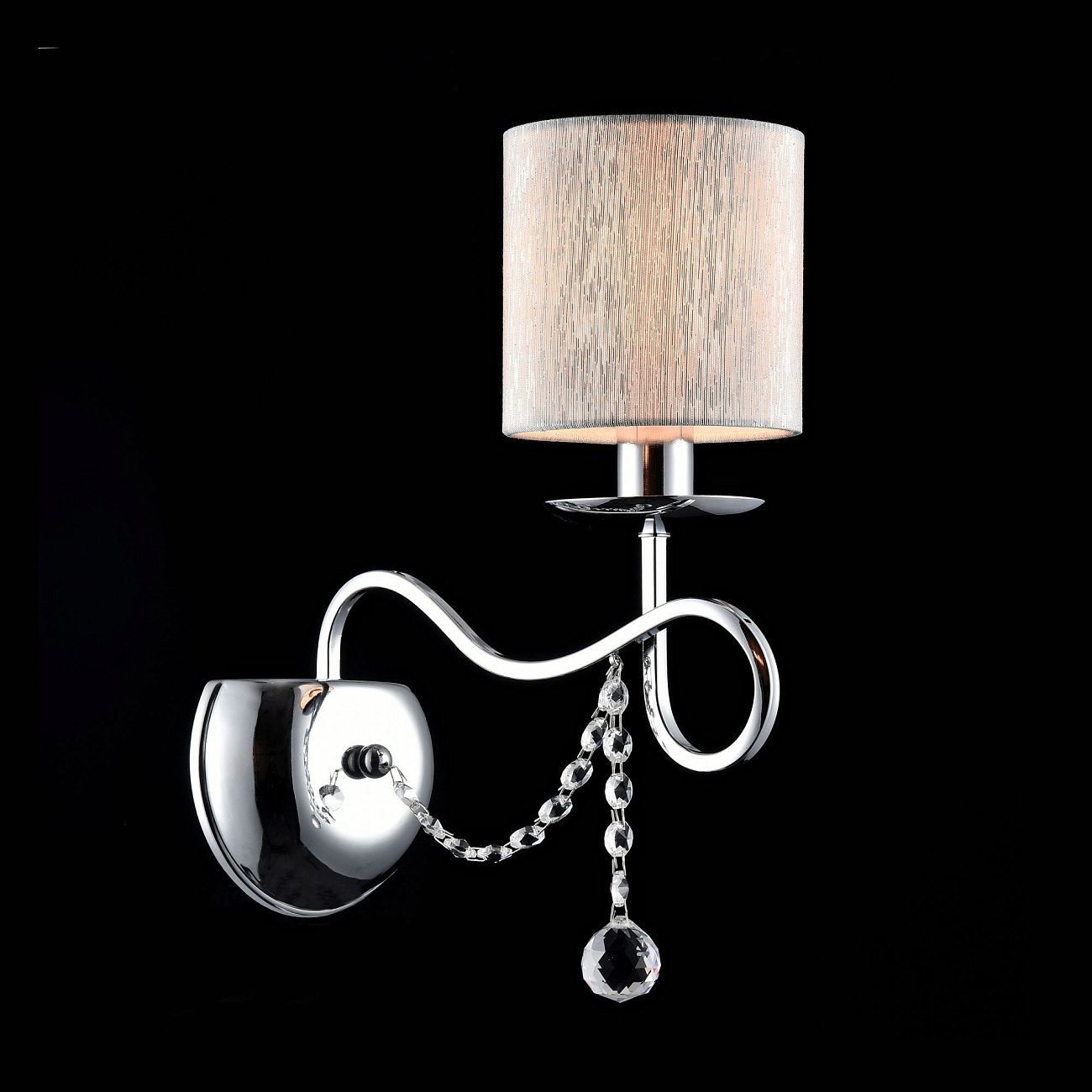 Бра настенное хром Morel FR2907-WL-01-CH FREYA CLASSIC 00-3957467 Хром - Вид №3