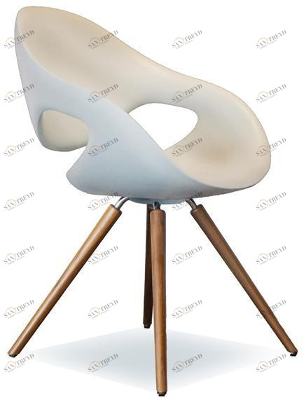 Tonon Стул из пенопласта на деревянной основе Moon 908.11 - 908.l1