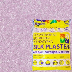 Жидкие обои Silk Plaster Прованс 049 1 кг цвет розовый