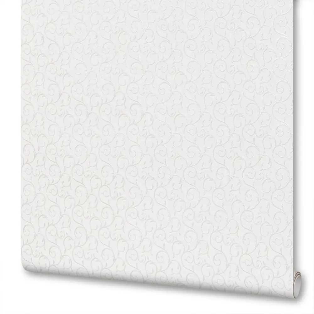 Обои флизелиновые Монограмма белые 0.53 м 85-309/4 С Santreyd STLM-2018640