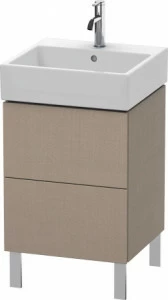 LC677407575 Тумбочка напольная L-Cube #LC6774 484 x 459 мм Лен, декор