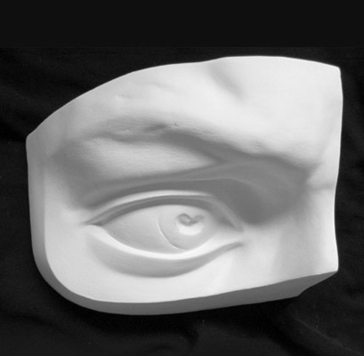 20-202 Детали лица гипс Глаз Давида правый 20х13.5х15.5см Santreyd 