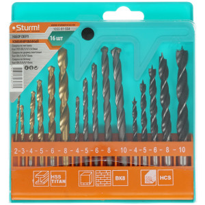 Набор сверл Sturm! 1055-01-SS4 8114039