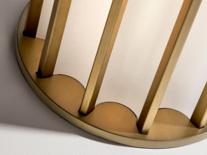 Алюминиевая и стеклянная светодиодная настольная лампа с регулируемой яркостью