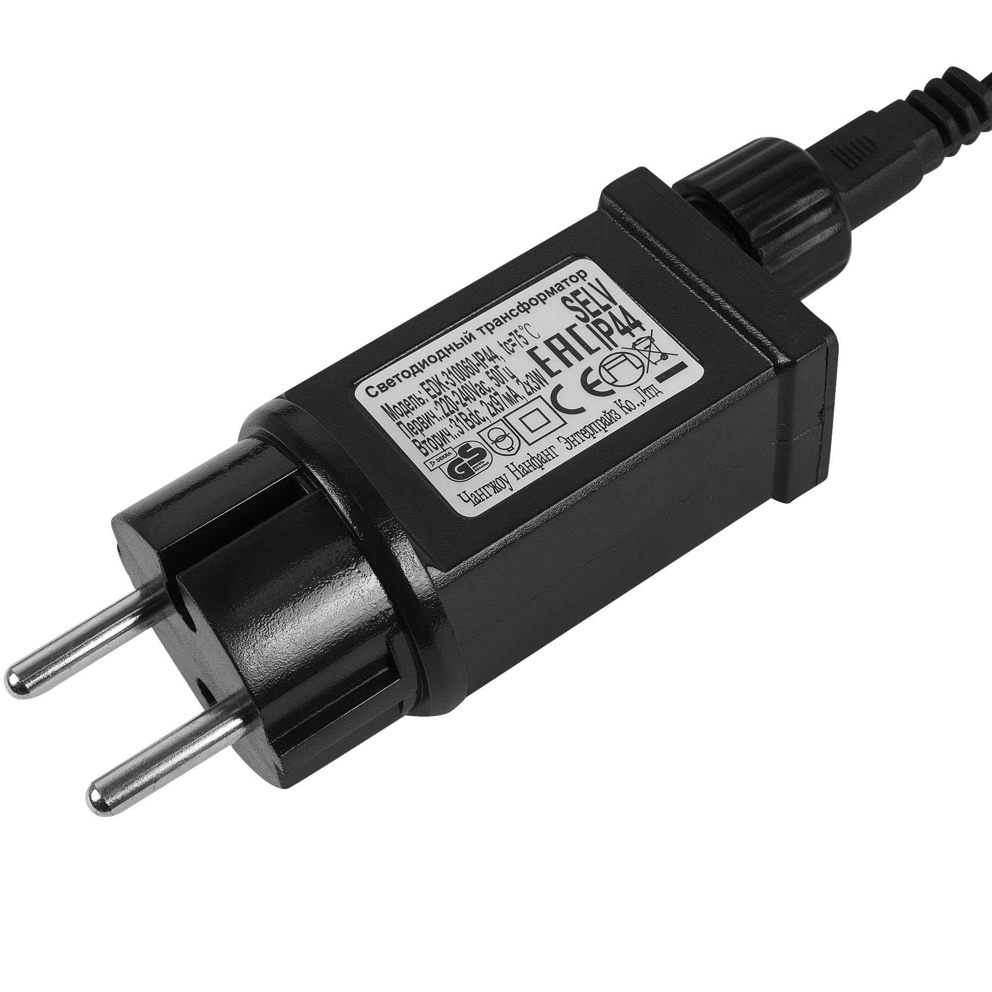 14040978 Электрогирлянда наружная «Бахрома» 5.9 м 300 LED синий Santreyd  - Вид №4