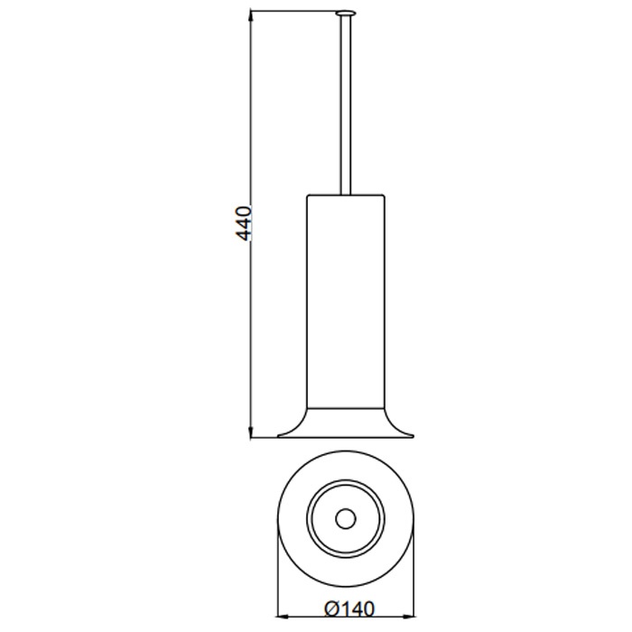 OA501302560 Ершик для унитаза Webert Opera - Вид №1