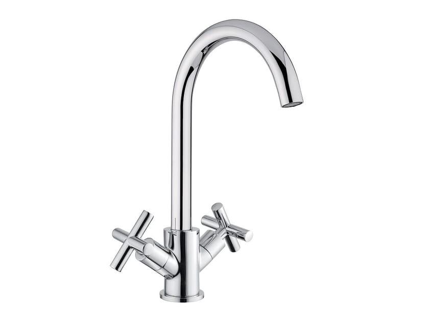 Смеситель для кухни из хромированной латуни Bugnatese Rodos ARCH-00118614