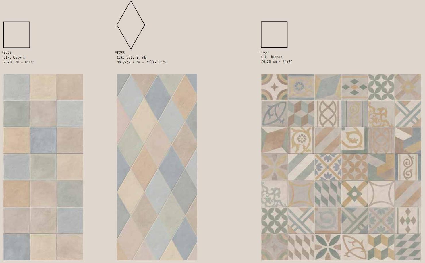 Marca Corona Настенная / напольная плитка из керамогранита Chalk sun-id-1436222 - Вид №14