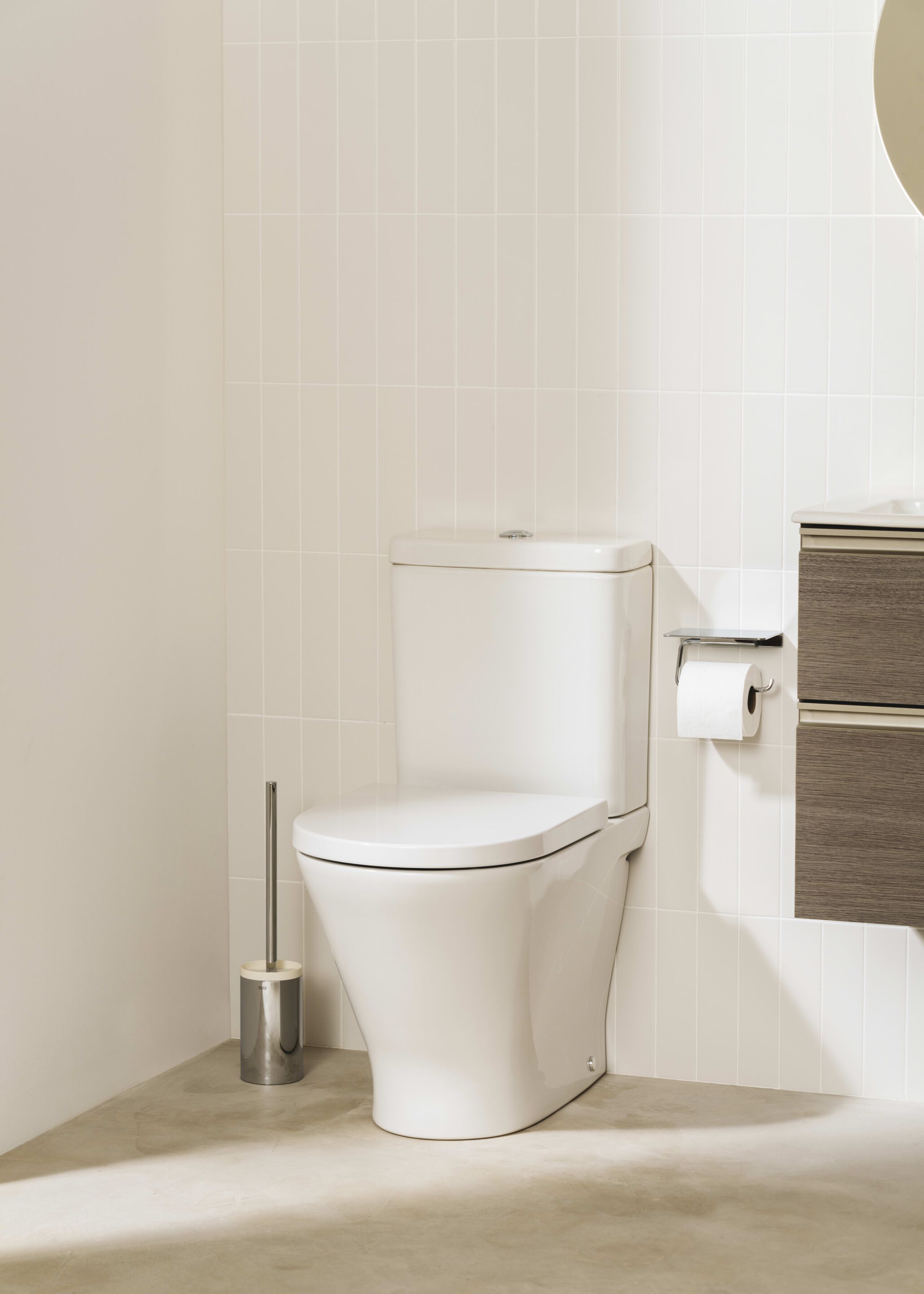 Металлический держатель рулона с полкой Roca Hotels ARCH-00152993 - Вид №8