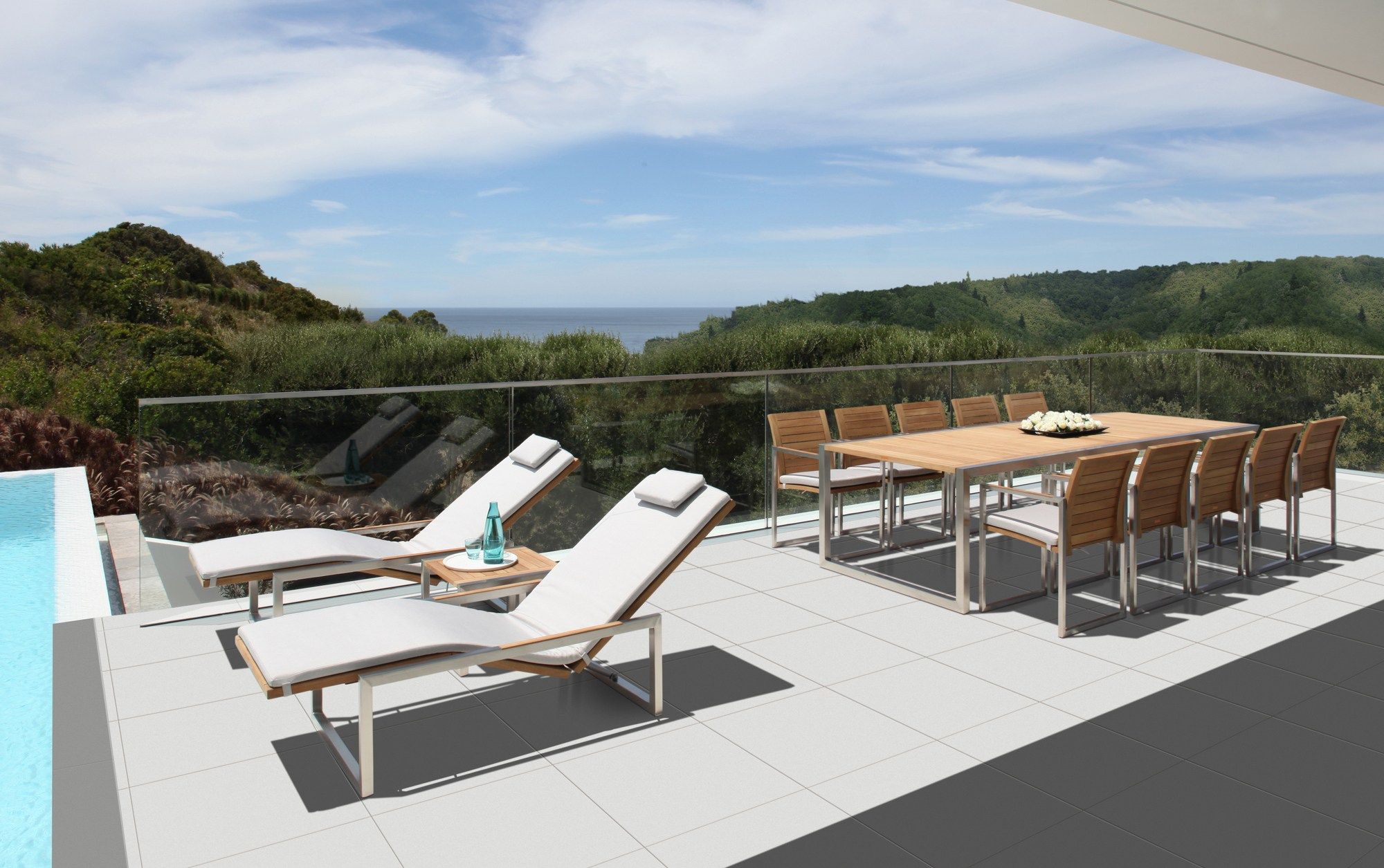 Шезлонг с откидывающейся спинкой в Batyline® Royal Botania Ninix ARCH-00064045 - Вид №7