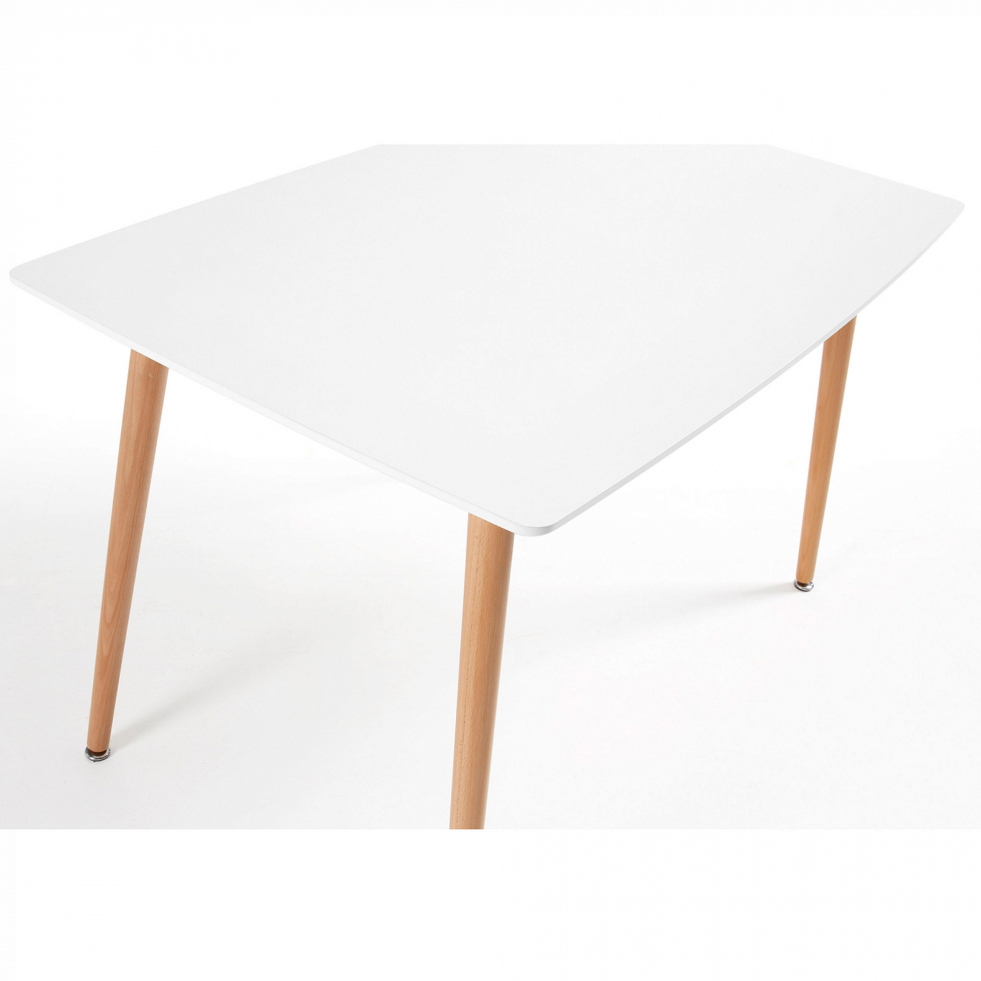 005338 Обеденный стол 120x75 белый La Forma Daw  - Вид №2