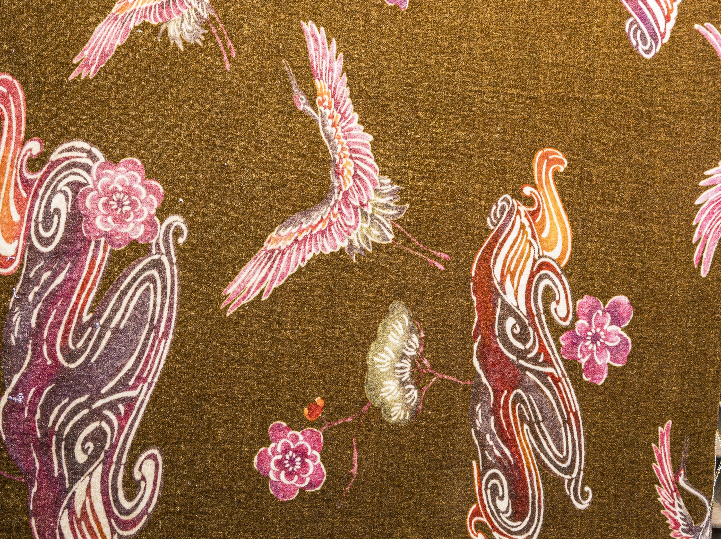 Хлопчатобумажная и льняная ткань с цветочным рисунком The House of Lyria FOSTER ARCH-00049851 - Вид №11