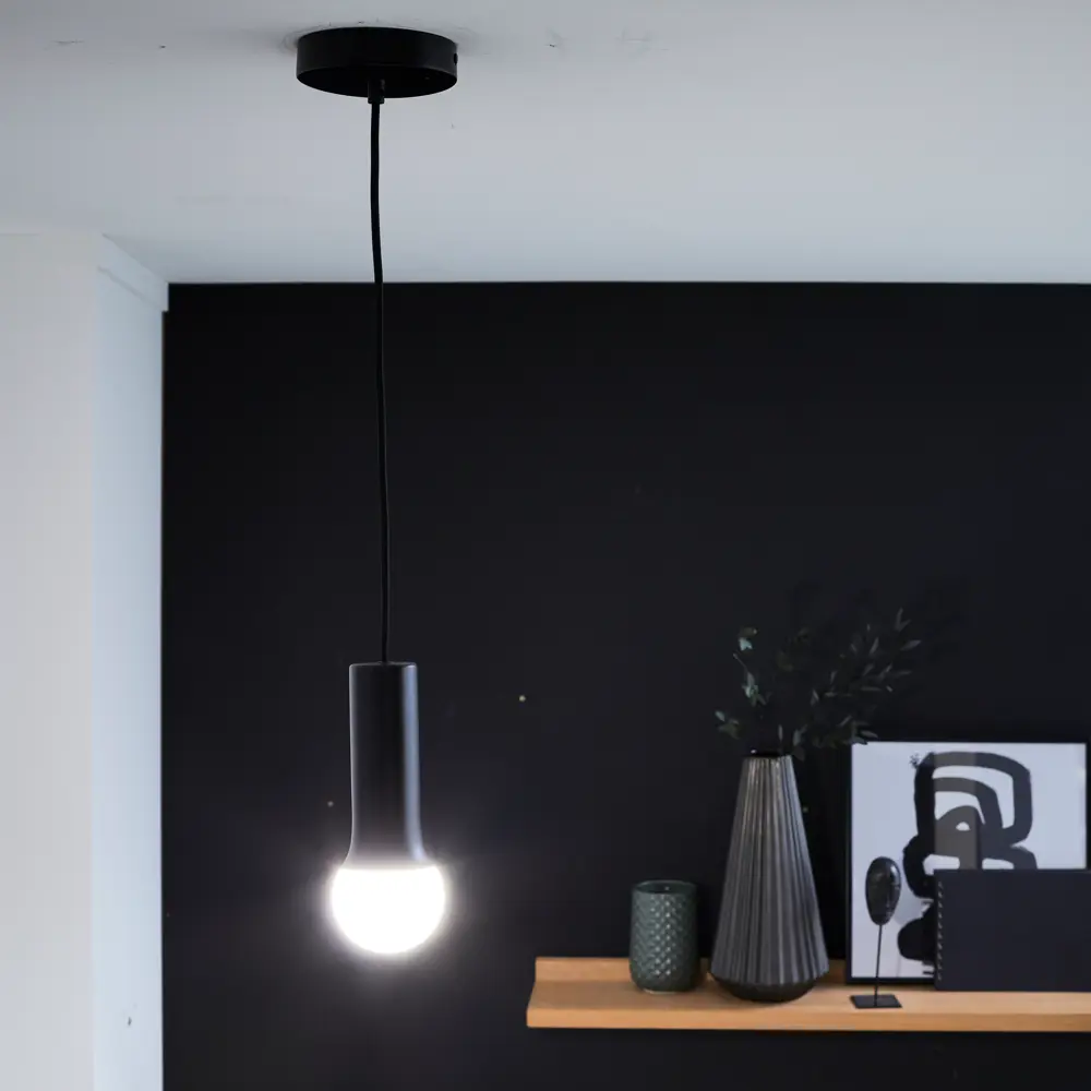 Подвесной светильник INSPIRE Hoki — элегантное черное освещение для уютного интерьера 82549823 STLM-0029595 - Вид №9