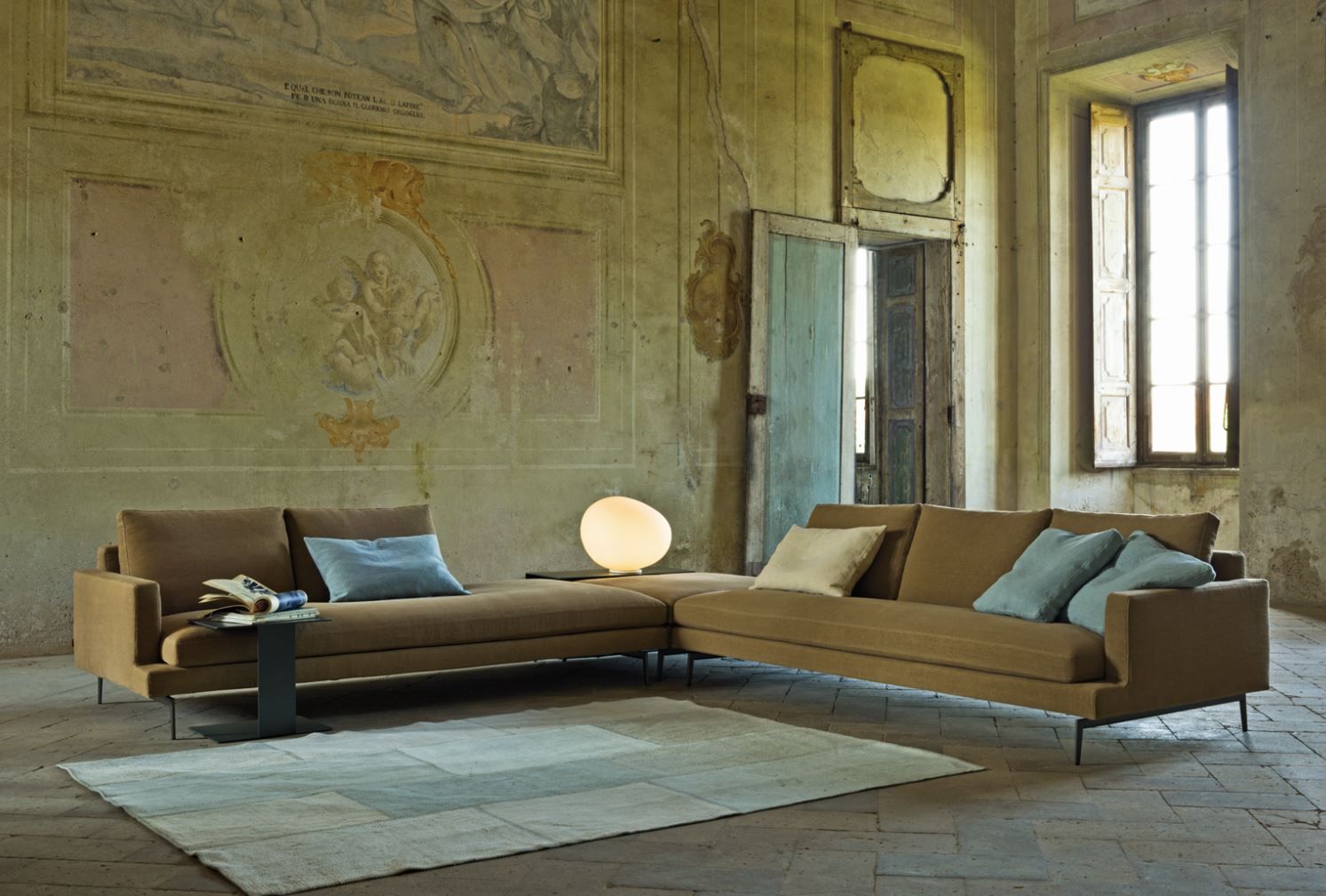 Съемный диван из ткани Verzelloni Larsen ARCH-00028577 - Вид №8