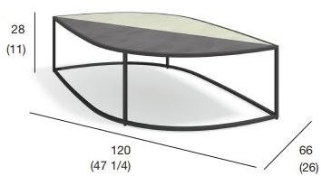 RODA Низкий садовый стол Leaf sun-id-1453519 - Вид №7