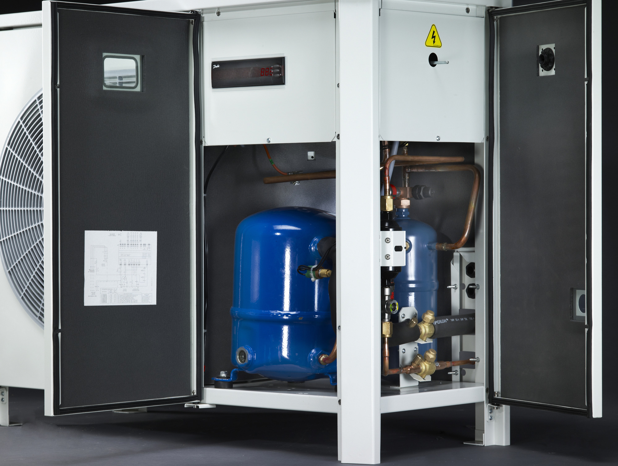 Danfoss OP-LPQM — компрессорно-конденсаторный агрегат OP-LPQM048NTP00G Агрегат компр.-конд. 114X3225  - Вид №7
