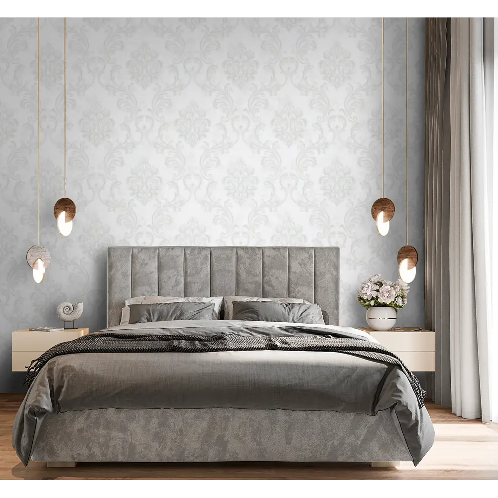 Wallsecret Lardini: Флизелиновые обои с вензельным узором для гостиной и спальни 89395581 STLM-1572791 - Вид №4