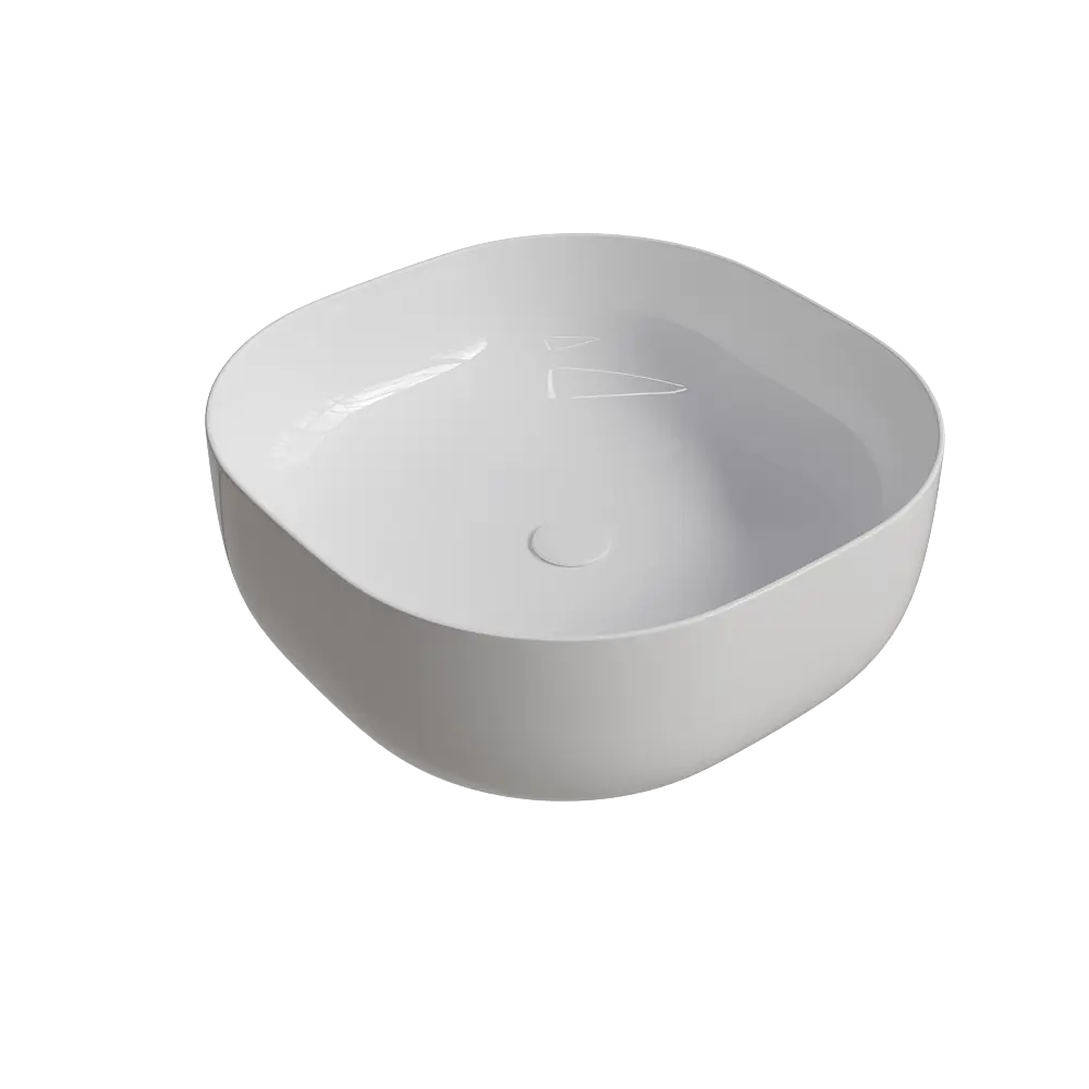 Раковина Slim New GL накладная на столешницу 41.5x41.5 см Santreyd STLM-2051488