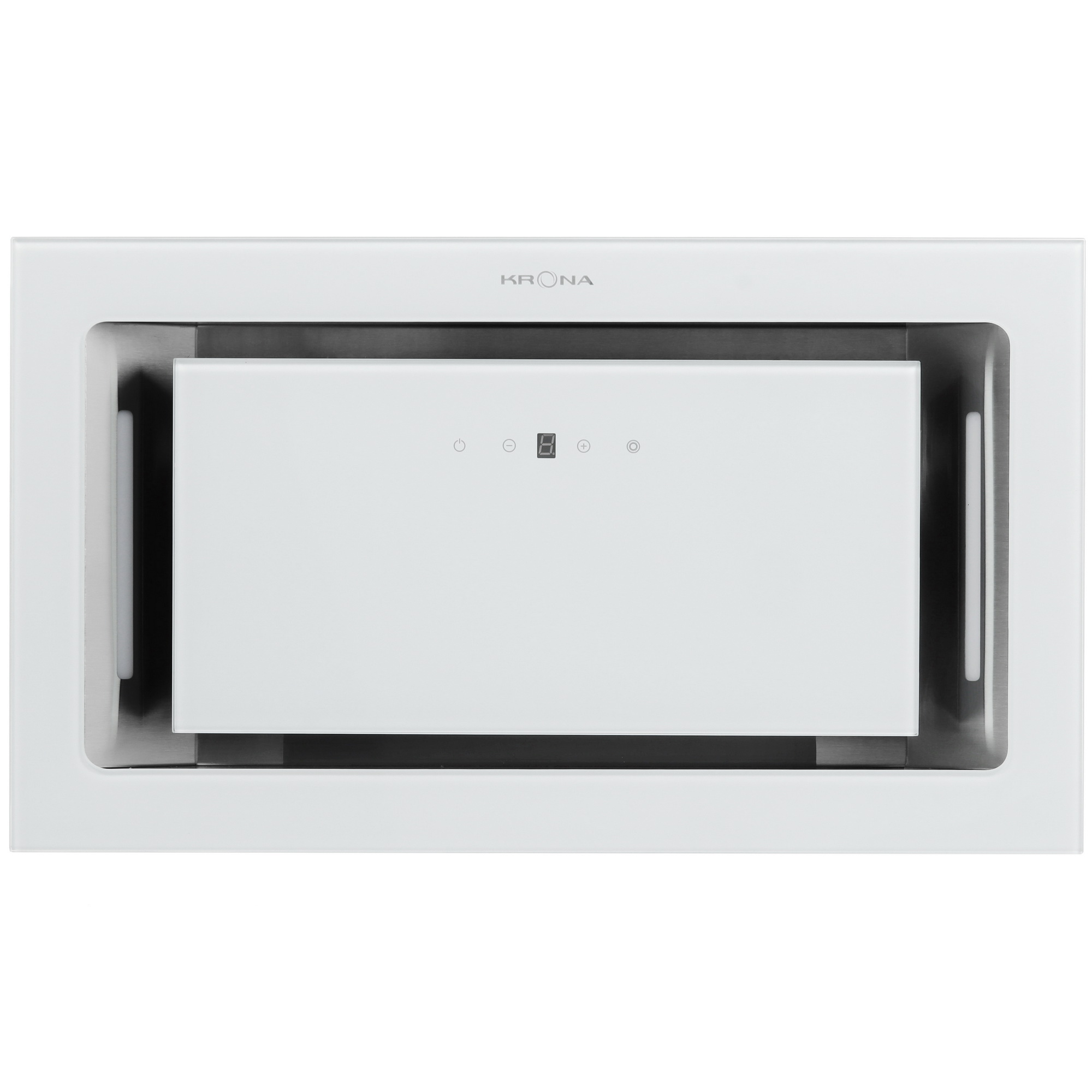 8195574 Вытяжка полновстраиваемая KRONA SELINA 600 GLASS S белый/белый STDN-0117371 - Вид №6