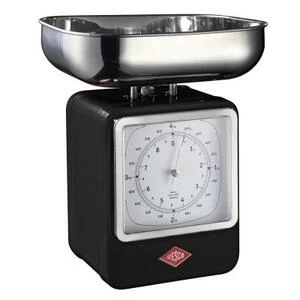 Весы с часами, черные