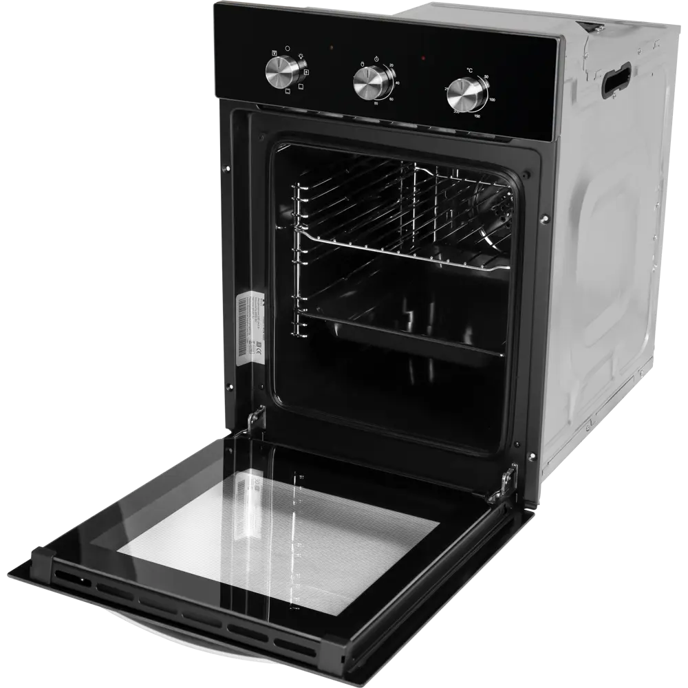 Электрический духовой шкаф Kitll KOB 4502 BLACK 45x59.5x58 см цвет чёрный STLM-2145585 - Вид №4