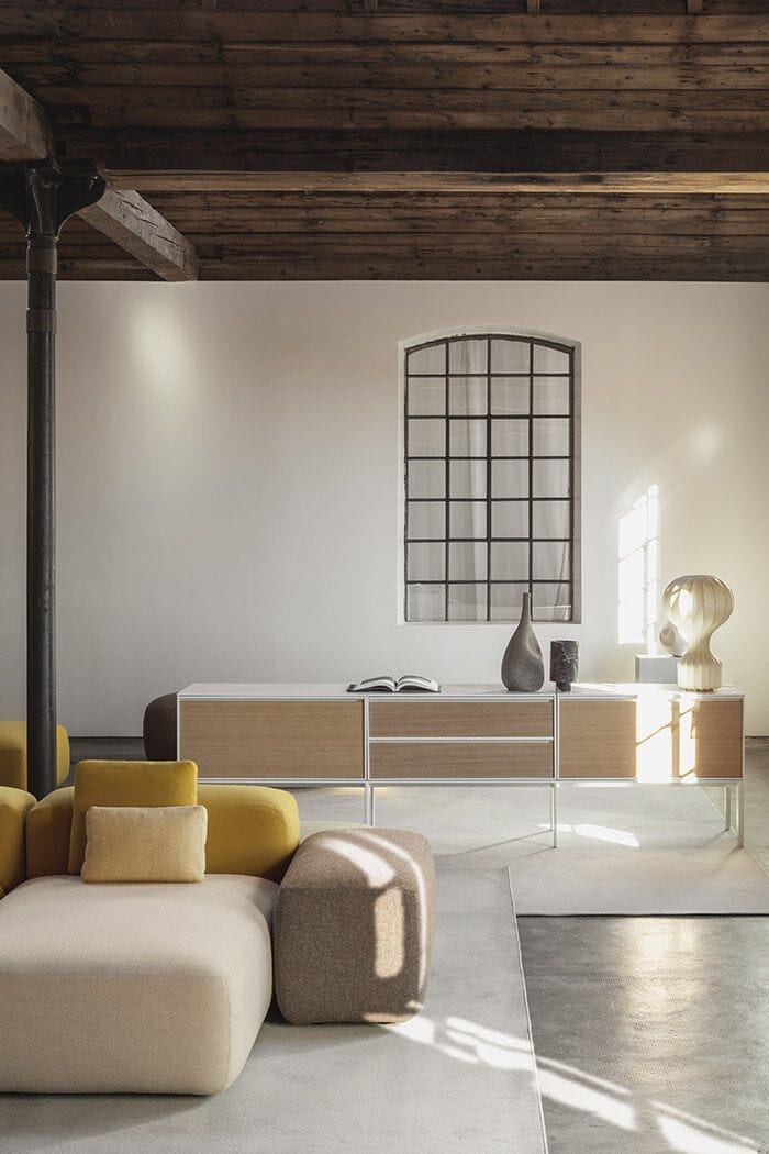 Съемный модульный диван из ткани Lapalma ARCH-00132595 - Вид №5