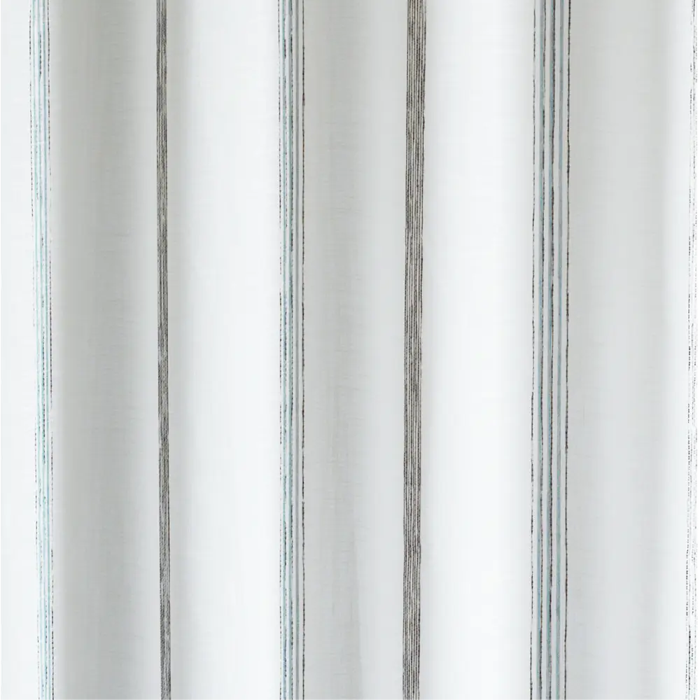 Тюль 1 м/п Полосы батист 300 см цвет синий GARDEN STLM-2114897 - Вид №1