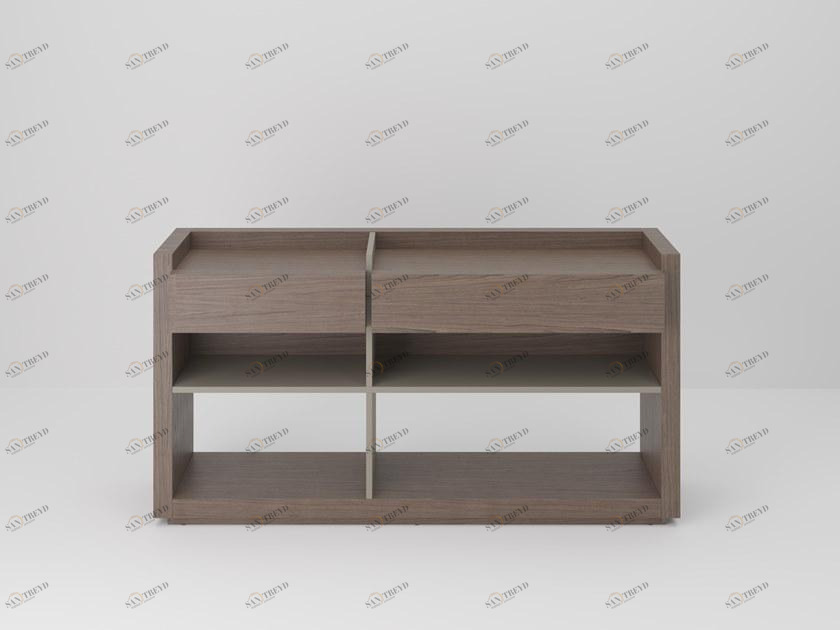 PROF Прямоугольная деревянная консоль с ящиками Sessanta sun-id-1471888