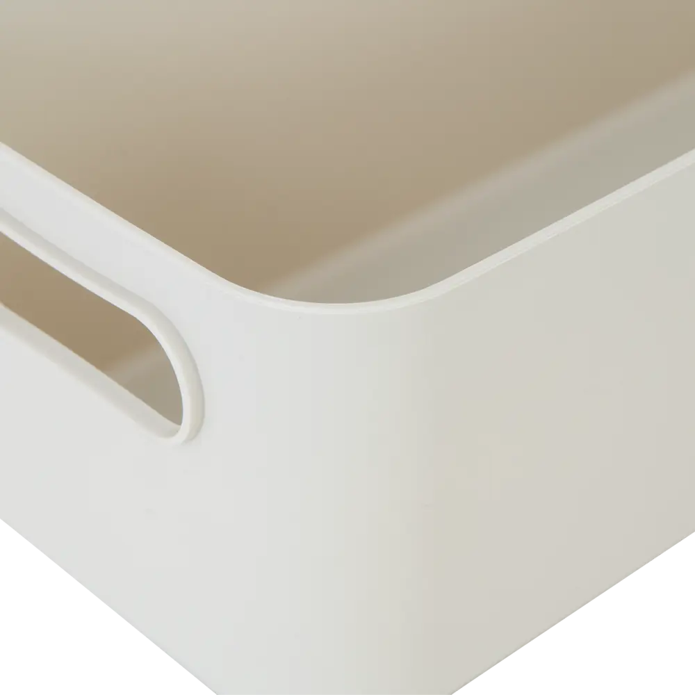 Корзина для хранения 28x13.5x10 см полипропилен цвет кремовый Santreyd STLM-2069692 - Вид №4