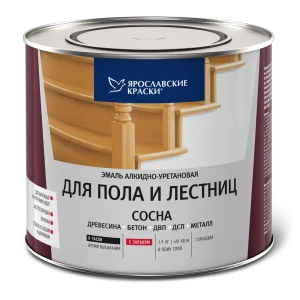 Эмаль для пола и лестниц 1.9 кг цвет сосна 18450798 STLM-2089288