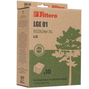1362637 Комплект пылесборник и фильтр Filtero LGE 01 ECOLine XL