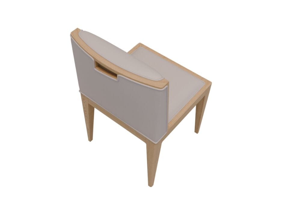 Мягкий стул из ясеня Morelato ARCH-00041766 - Вид №1