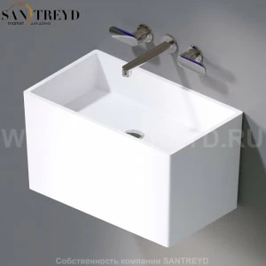 L111.100 Подвесная раковина настенная овальная A. e T. Italia TOWER белая