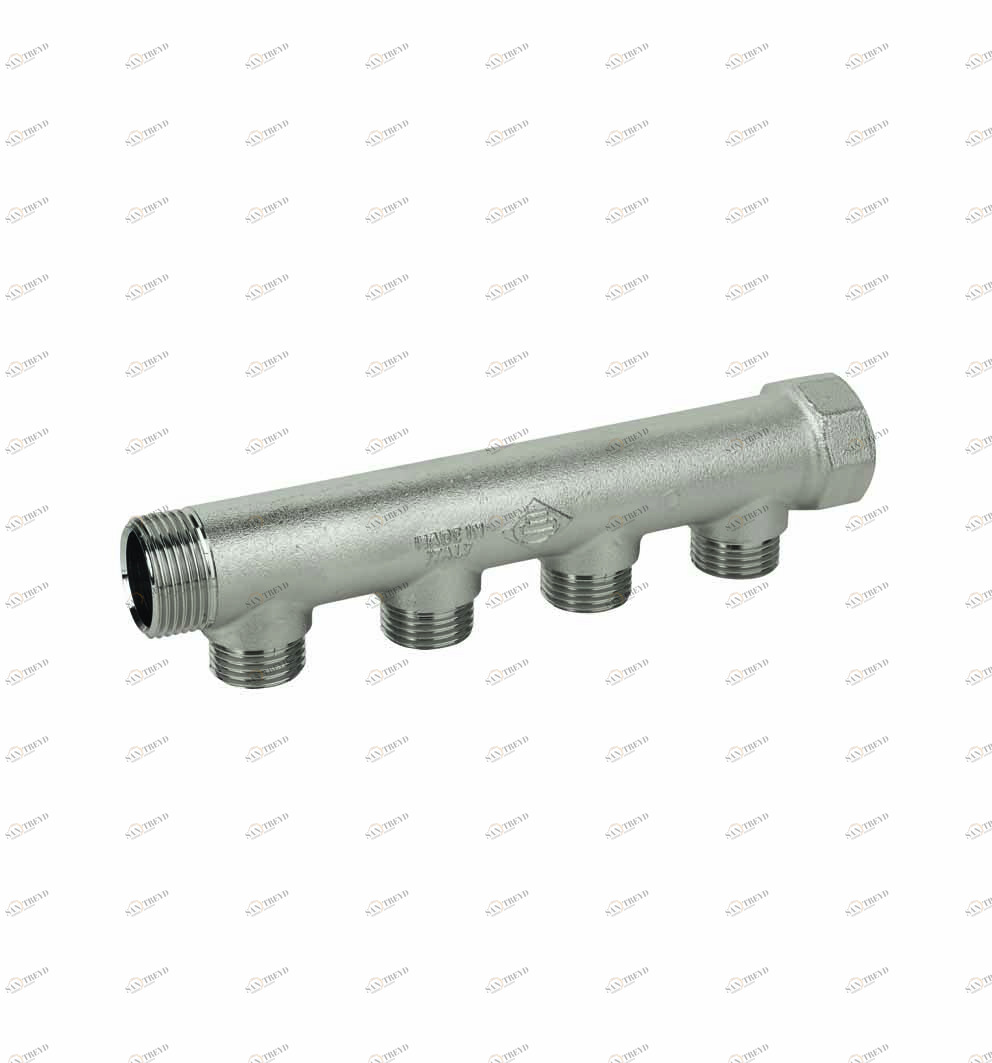 Carlo Poletti C30402Q Коллектор простой сборный на 3 ответвлений, межосевое расстояние 35 мм 
