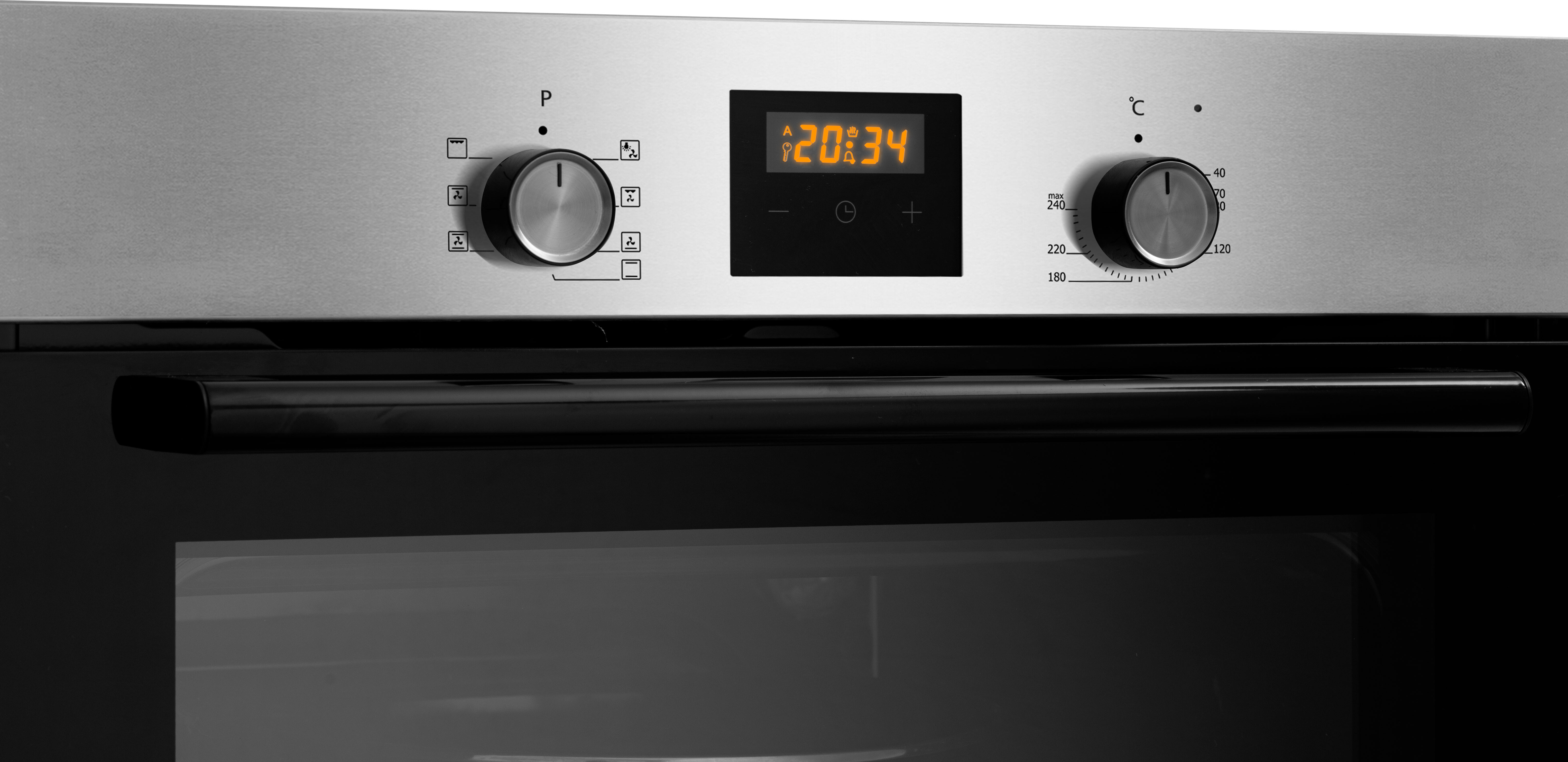 9125101 Электрический духовой шкаф Simfer B6EM56024 серебристый STDN-0023555 - Вид №4