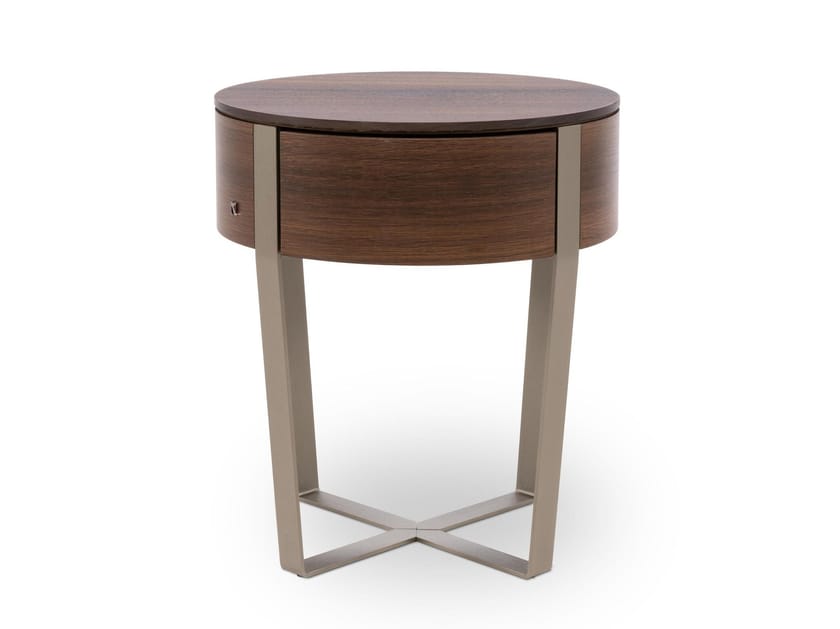 Круглая тумбочка с ящиками Natuzzi Italia VENERE ARCH-00119267