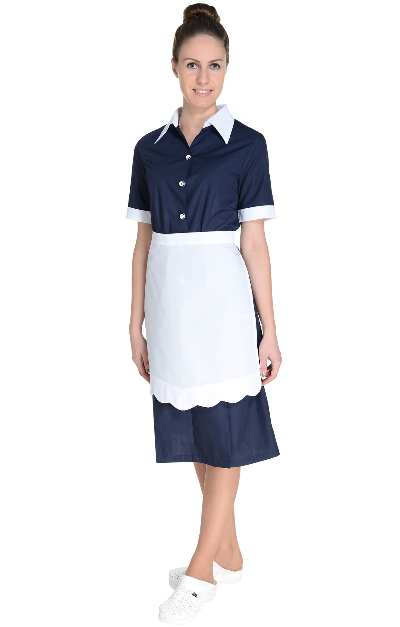 63431 Комплект NAVY (темно-синий) GRACE  Одежда для обслуживающего персонала  размер 44 (S)  - Вид №9