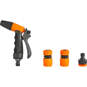 Набор для полива Belamos 7508 1 режим пистолет-разбрызгиватель с комплектом соединителей