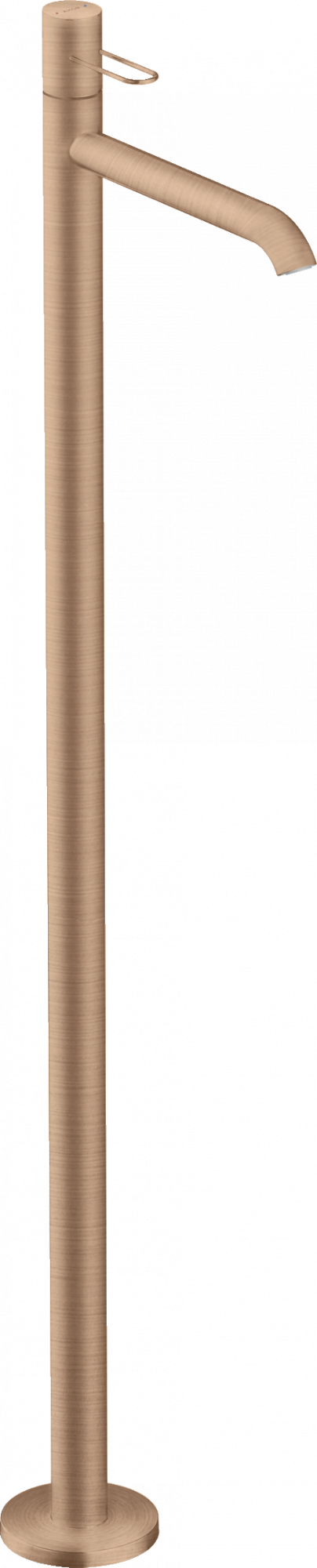 38037310 Смеситель для раковины, однорычажный, напольный, с петлевой ручкой, без сливного набора AXOR UNO