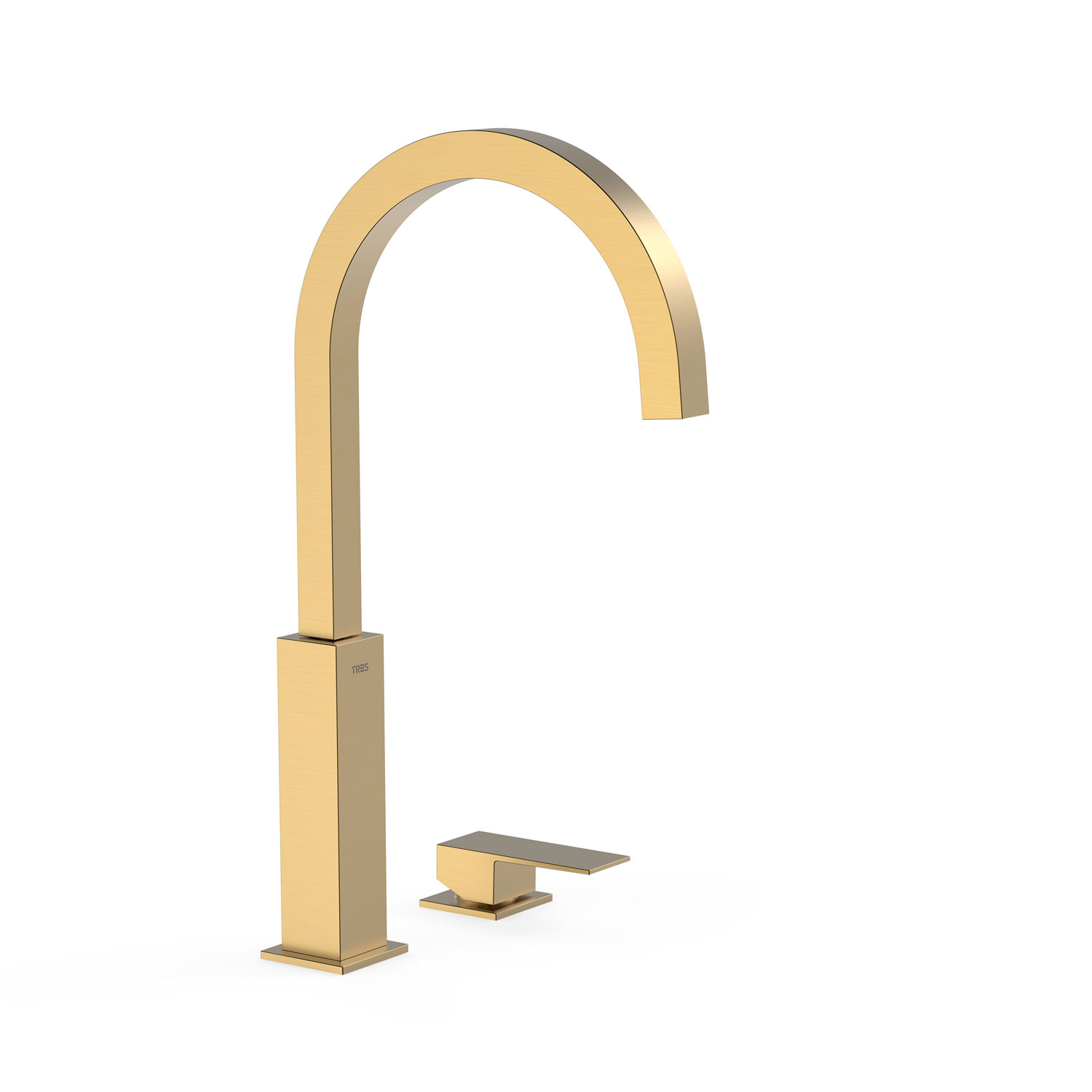 Смеситель для умывальника CUADRO High с одной ручкой-00610504OM TRES 