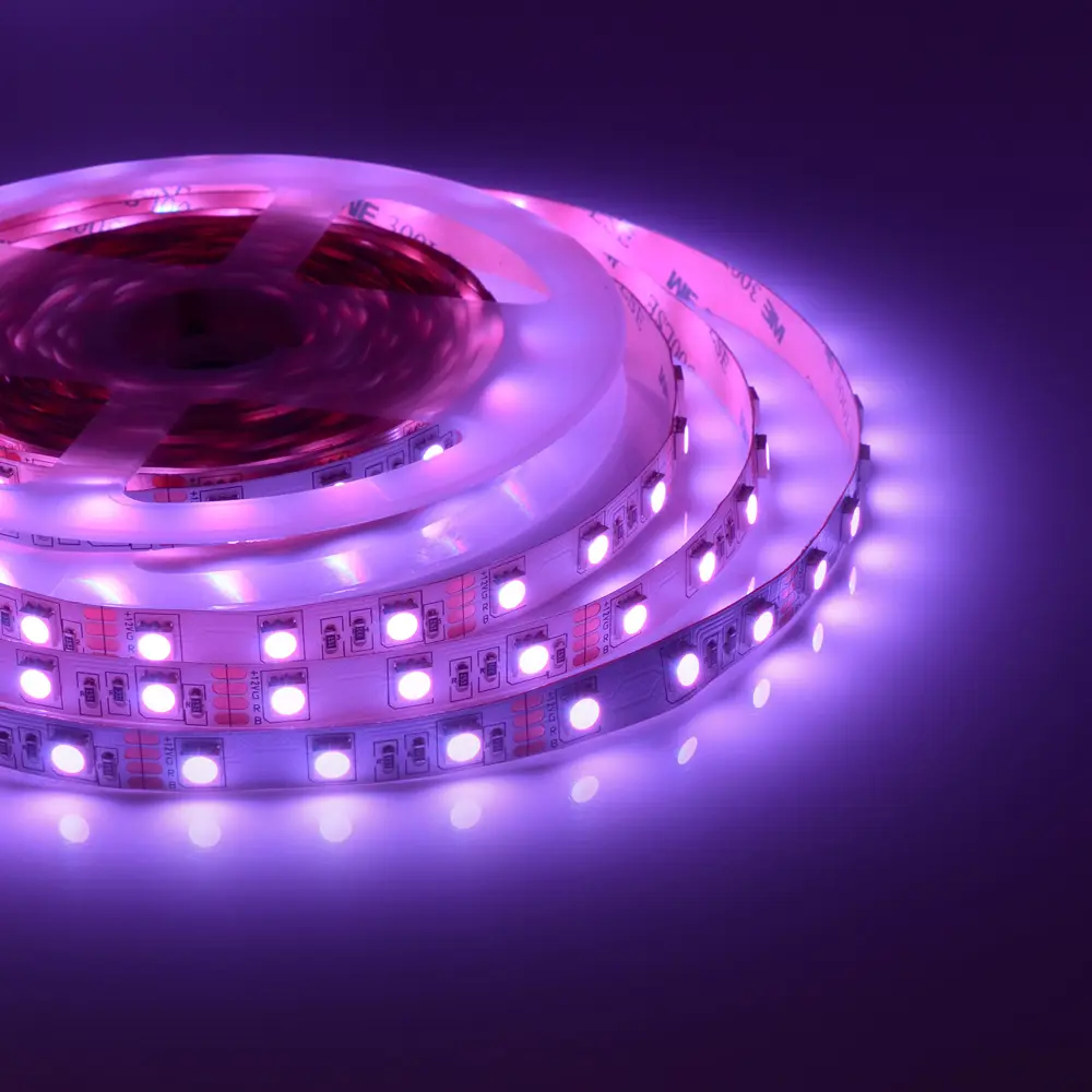 Светодиодная лента SMD 5050 60 диод/14.4 Вт/м 12 В 10 мм IP20 RGB 82602865 STLM-2125986 APEYRON  - Вид №27