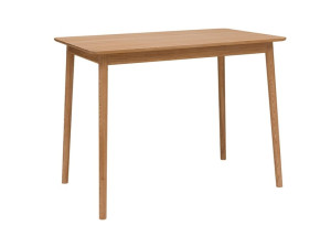 Высокий прямоугольный дубовый стол