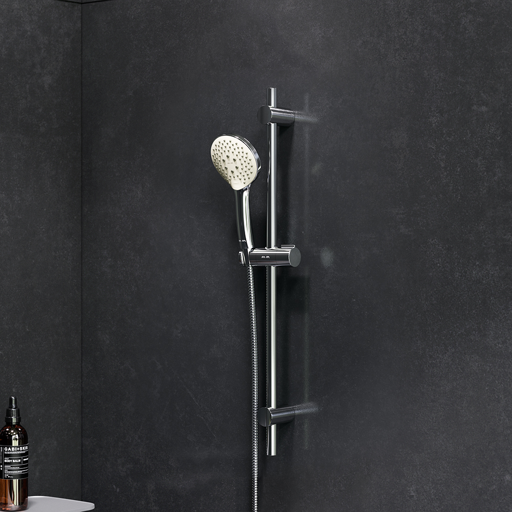 F0190100 душ.комплект: ручн.душ 3 ф-ции d 110 мм штанга 700 шланг 1 750 мм хром шт. AM.PM Gem