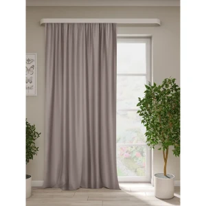 Штора на ленте димаут Ален 140x270 см цвет коричневый 89354408 STLM-2126925