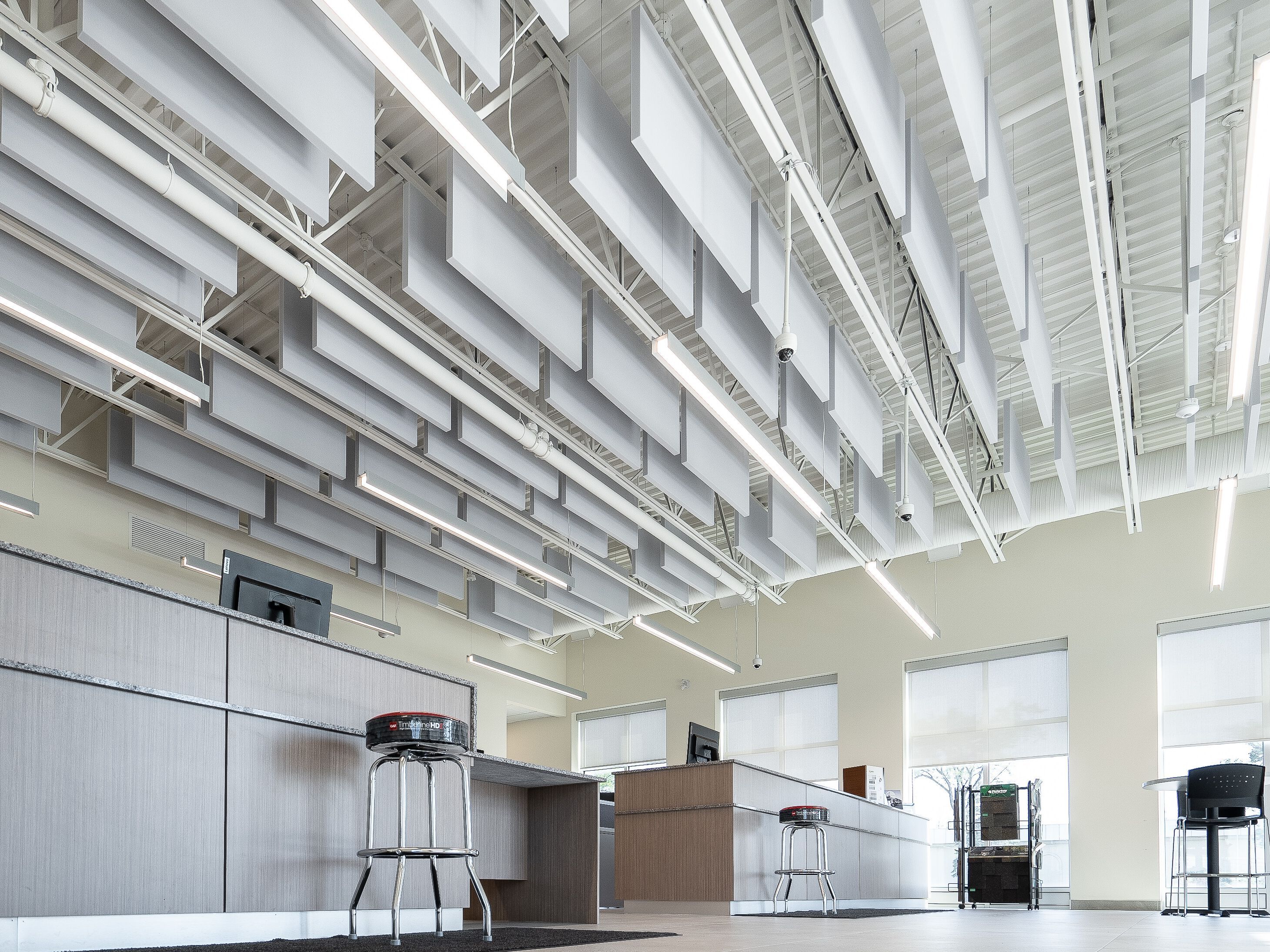 Акустические перегородки из меламиновой пены Tecsound SopraKustik ARCH-00144886