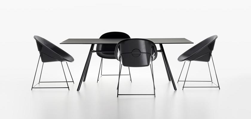 Plank Кресло с пластиковым корпусом и тканевой обивкой Cup sun-id-1430842 - Вид №7