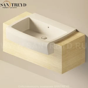 Flaminia UNA Консоль для раковины от 200 до 240 см светлый дуб UNA75C2.WL