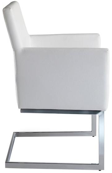 Angel Cerdá Консольное кресло из искусственной кожи с подлокотниками New chair 4004 bz090 Angel Cerda - Вид №1