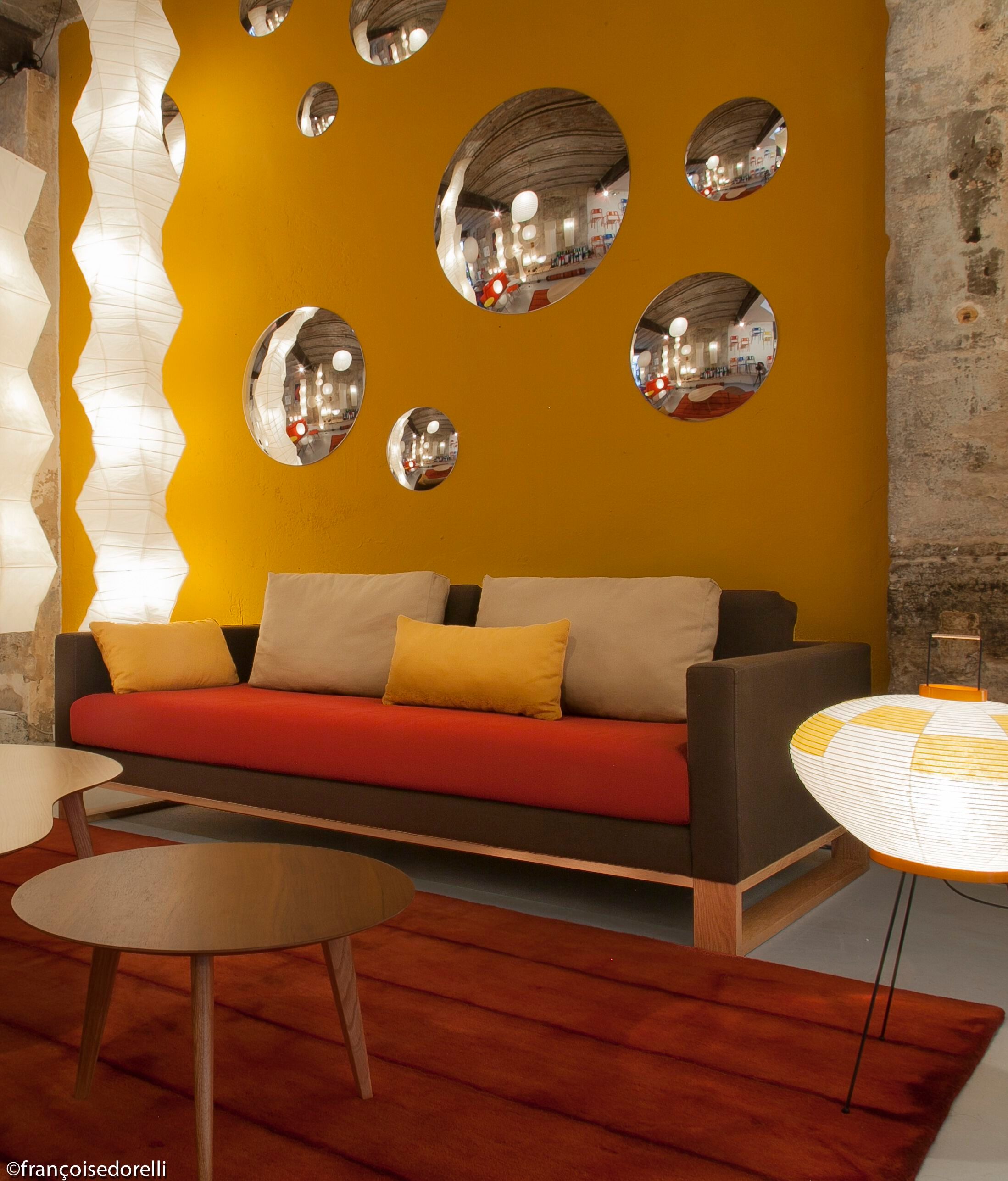 Настенное акриловое стекло круглое зеркало Sentou ENDORA ARCH-00106328 - Вид №4