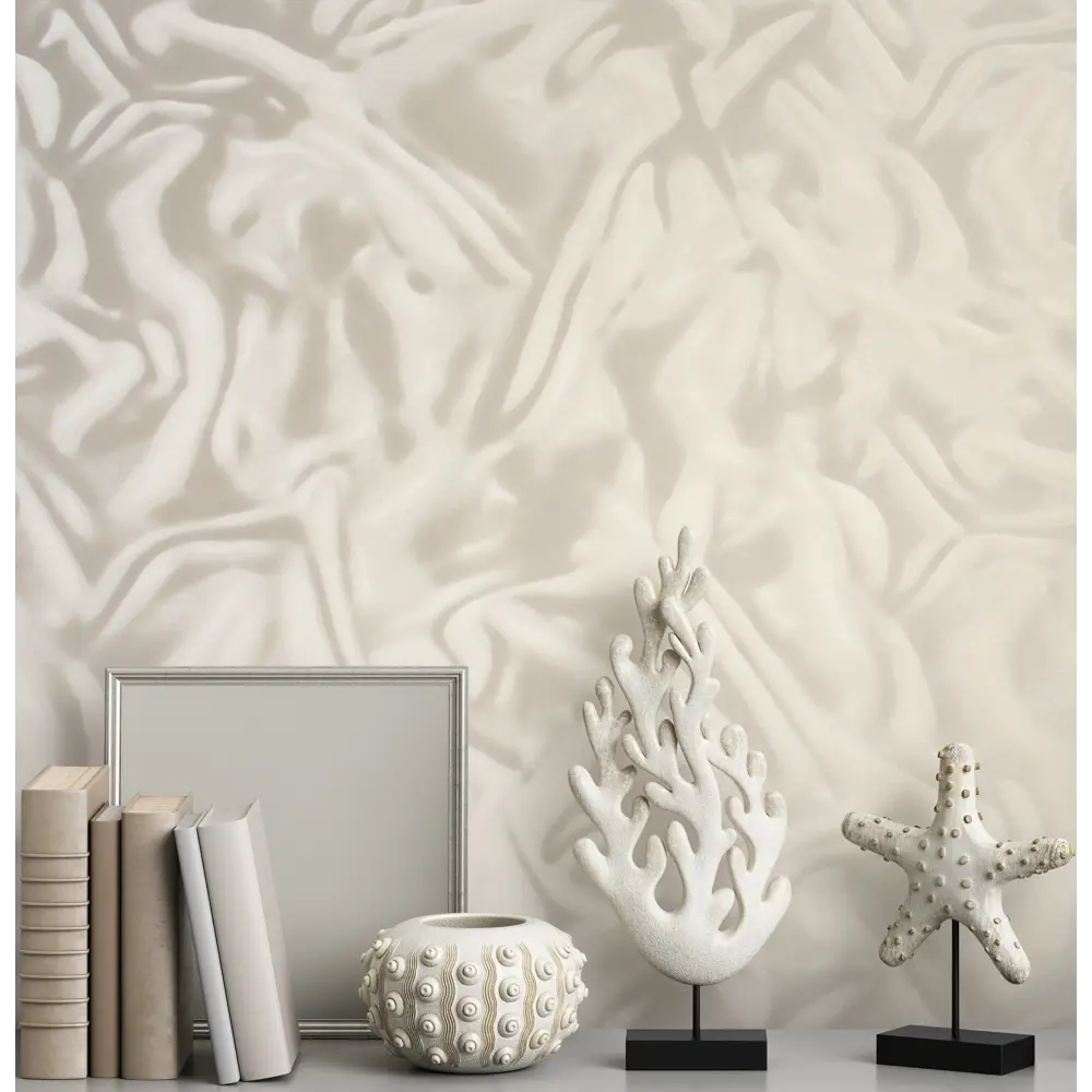 Обои Ateliero Stella - элегантный белый с текстурой для стильного интерьера 89327220 STLM-1406325 - Вид №3